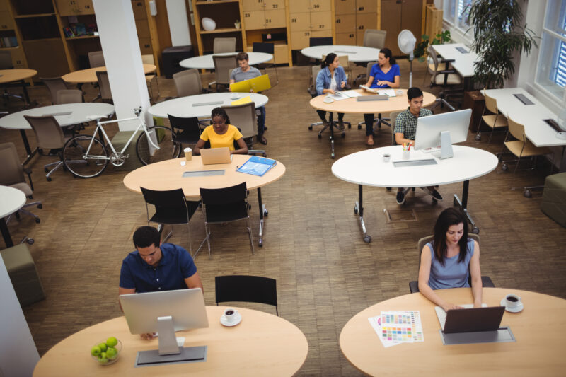 Co-working space property